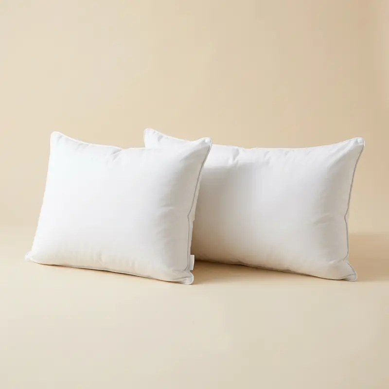 Hale down-alternative pillow in White